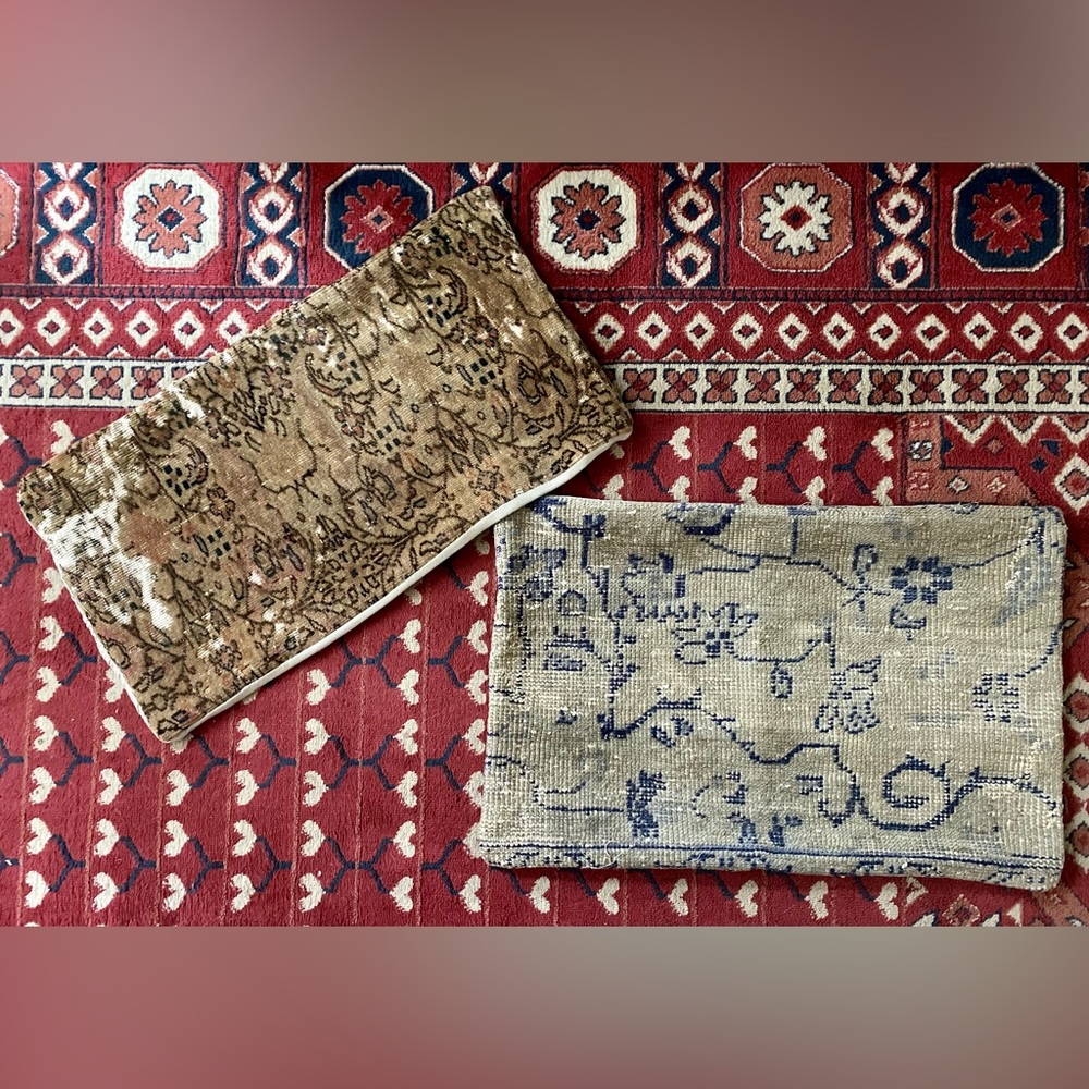SOLD Vintage Kilim Pillow Cover Pair
